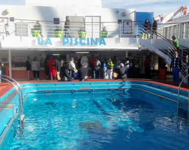two night cruise to the bahamas pool